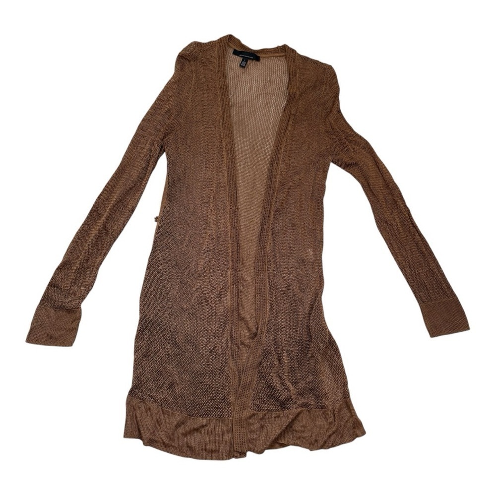 White House Black Market Brown Cardigan Sweater